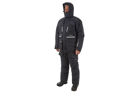 Картинка Костюм зимний Higashi "Polar Air" SE, Black -45, (L) от магазина Главный Рыболовный