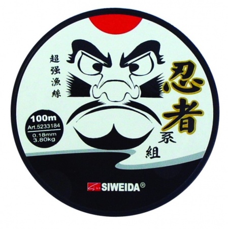 Картинка Леска SIWEIDA "Ninja" (ST4) 100м 0,16 (3,10кг) прозрачная от магазина Главный Рыболовный