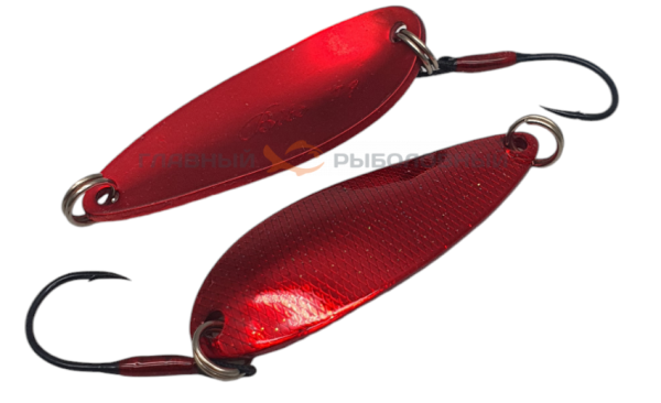 Картинка Блесна колеблющаяся Art Fishing Mesh Bite 45 мм, 7 г Galaxy red от магазина Главный Рыболовный