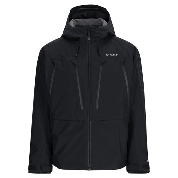 Картинка Куртка Simms Bulkley Insulated Wading Jacket, Black (S) от магазина Главный Рыболовный