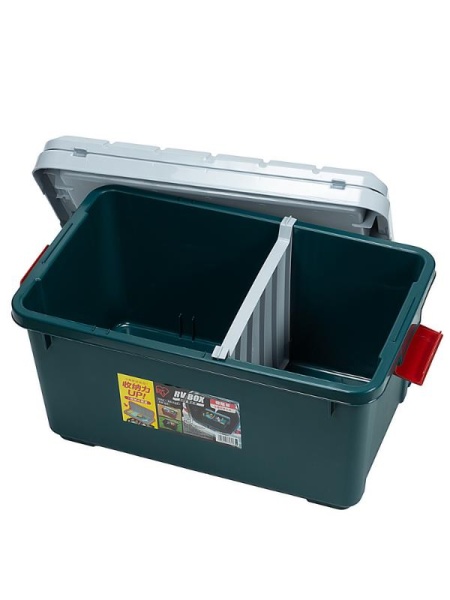 Картинка Экспедиционный ящик Iris RV Box 600, с разделителем и крышкой от магазина Главный Рыболовный