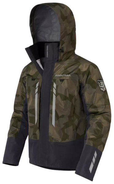 Картинка Куртка Finntrail GreenWood CamoShadowGreen (L) от магазина Главный Рыболовный