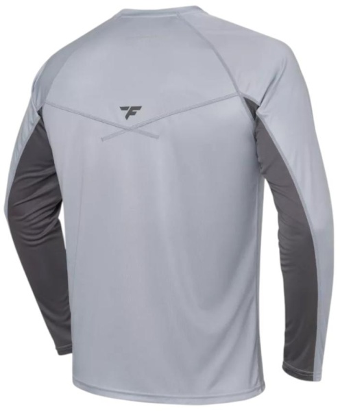 Картинка Лонгслив Finntrail Wave Logo Grey (L) от магазина Главный Рыболовный