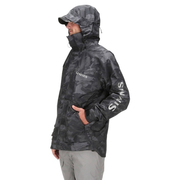 Картинка Куртка Simms Challenger Jacket '20, Hex Flo Camo Carbon (XL) от магазина Главный Рыболовный