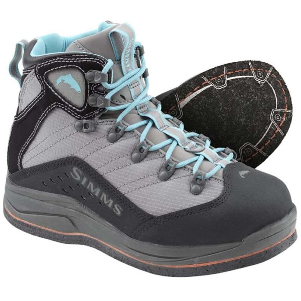 Картинка Ботинки забродные Simms Women's Vaportread Boot Felt, Smoke, (05) от магазина Главный Рыболовный