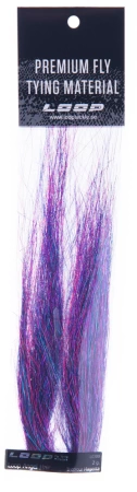 Картинка Волокна Loop Angel Hair Tricolour Magenta 2 г от магазина Главный Рыболовный