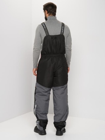 Картинка Костюм зимний Huntsman "Siberia LUX", Breathable, серый/черный (44-46/182-188) от магазина Главный Рыболовный