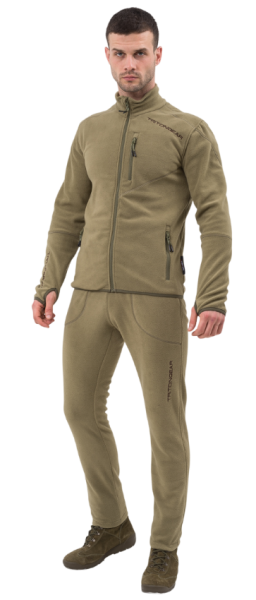 Картинка Флисовый костюм Triton "Rich" хаки, (48-50/170-176) от магазина Главный Рыболовный