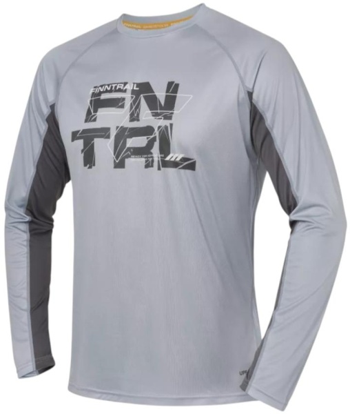 Картинка Лонгслив Finntrail Wave Logo Grey (M) от магазина Главный Рыболовный