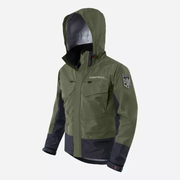 Картинка Куртка Finntrail Coaster Khaki (XL) от магазина Главный Рыболовный