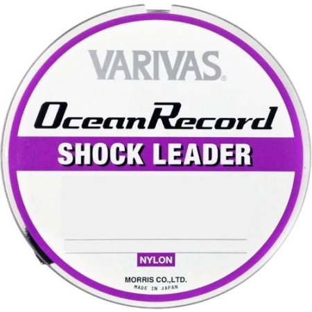Картинка Леска Varivas Ocean Record Shock leader (60 LB.) 0,62 мм, 27,22 кг, 50 м от магазина Главный Рыболовный