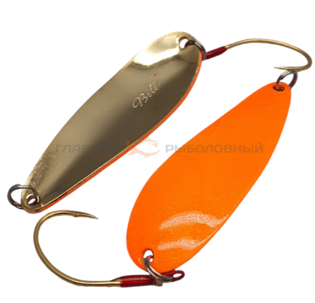 Картинка Блесна Art fishing Bite orange diamond, 80 мм, 20 г. от магазина Главный Рыболовный