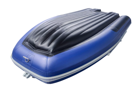 Картинка Лодка надувная Solar 380 Jet tunnel, цвет серый от магазина Адмирал моторс