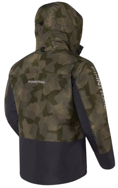 Картинка Куртка Finntrail GreenWood CamoShadowGreen (S) от магазина Главный Рыболовный