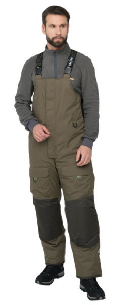 Картинка Костюм зимний Huntsman "Yukon Ice", Breathable, хаки (56-58/170-176) от магазина Главный Рыболовный