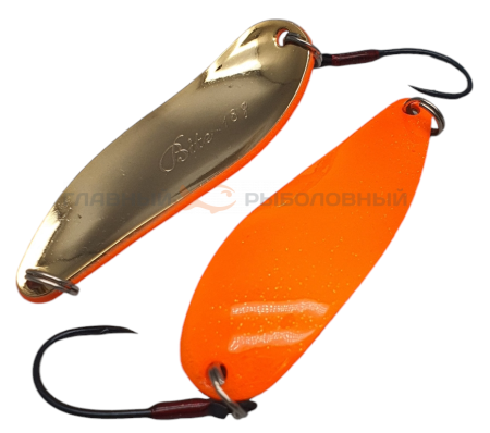 Картинка Блесна Art fishing Bite orange diamond, 70 мм, 18 г. от магазина Главный Рыболовный