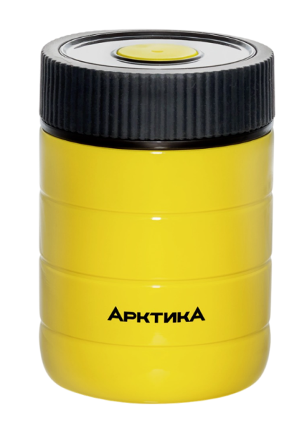 Картинка Термос для еды Арктика, 480 мл, жёлтый от магазина Главный Рыболовный