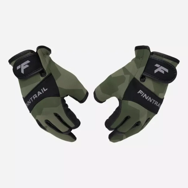 Картинка Перчатки Finntrail Neosensor CamoShadowGreen (L) от магазина Главный Рыболовный