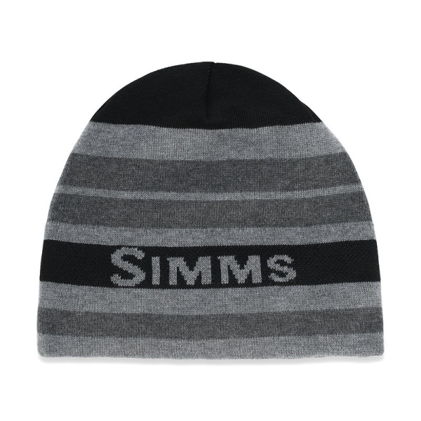 Картинка Шапка Simms Everyday Beanie, Carbon Stripe от магазина Главный Рыболовный