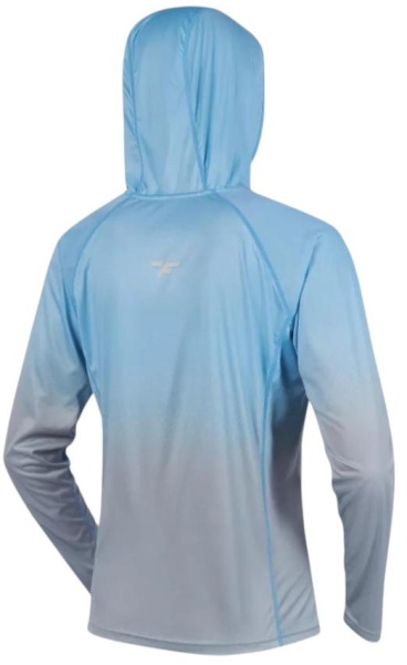 Картинка Лонгслив женский Finntrail Venus Hood W LightBlue (S) от магазина Главный Рыболовный