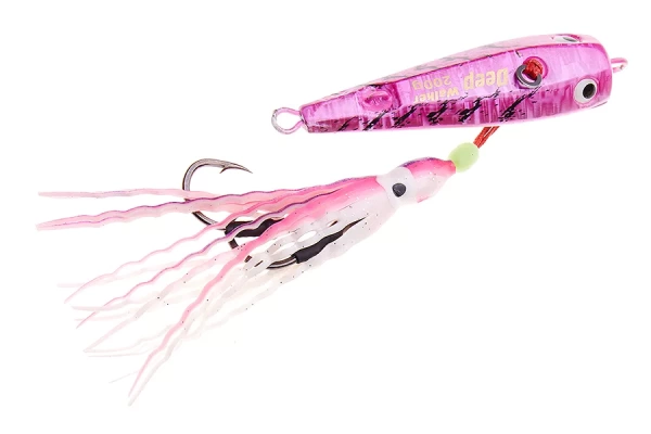 Картинка Инчику Asari Deep Walker №2 (pink/lumo), 200 г от магазина Главный Рыболовный
