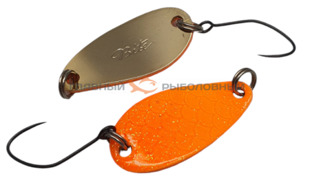 Картинка Блесна колеблющаяся Art fishing Bite orange, 28 мм, 3 г от магазина Главный Рыболовный