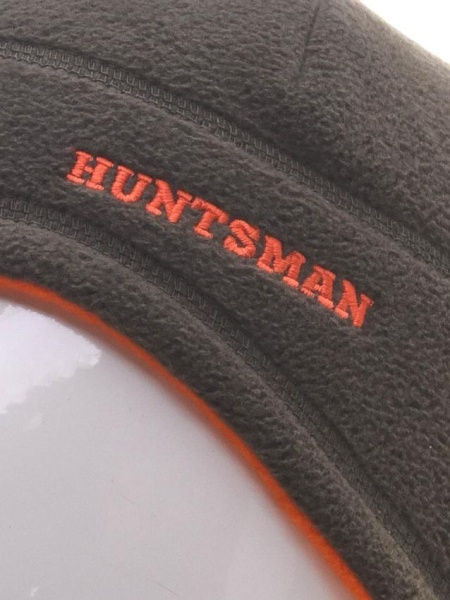 Картинка Шапка двухсторонняя Huntsman, флис, хаки/оранжевый (56-58) от магазина Главный Рыболовный