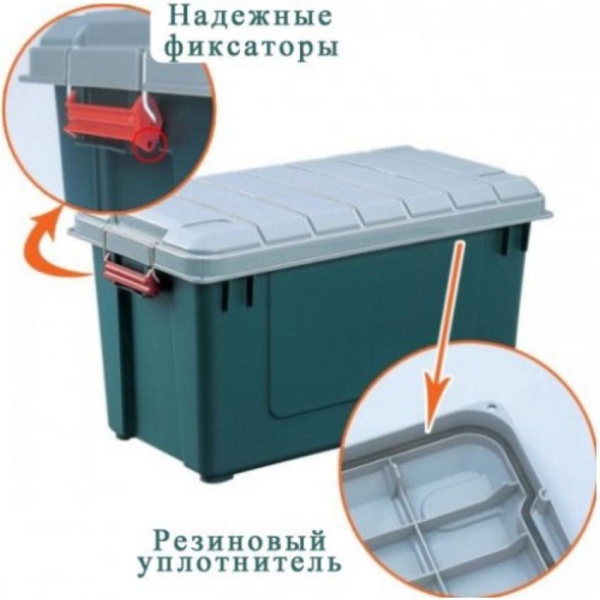 Картинка Экспедиционный ящик Iris RV Box 700, 62 л от магазина Главный Рыболовный