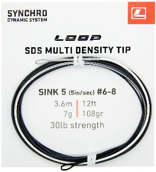 Тип Loop SDS Synchro Switch10' Tippet #5-7 Sink 3 (США)