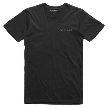 Футболка Simms Walleye Logo T-Shirt, Black (M)