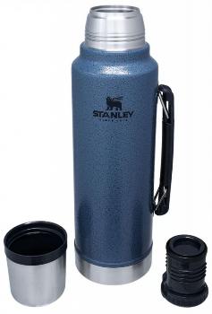 Картинка Термос Stanley "Classic" 1л, голубой от магазина Главный Рыболовный