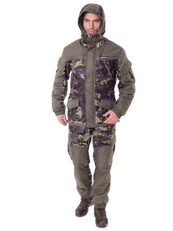 Демисезонный костюм Onerus "Горный -5" алова/флис коричневый, (60-62/182-188)