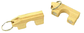 Бамбуковый магнитный держатель Fly-Fishing для удилищ Bamboo Magnetic Car Rod Holder