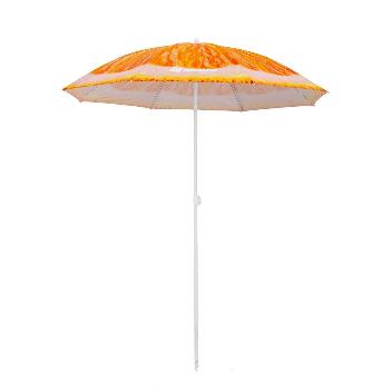 Зонт пляжный Nisus "Апельсин" с наклоном, d 1,8 м (19/22/170Т) (N-BU1907-180-О) 