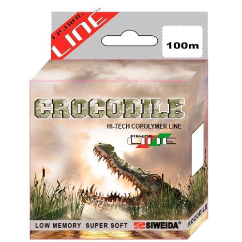 Картинка Леска Siweiada Crocodile 100м 0,18мм (3,30кг) прозрачная от магазина Главный Рыболовный