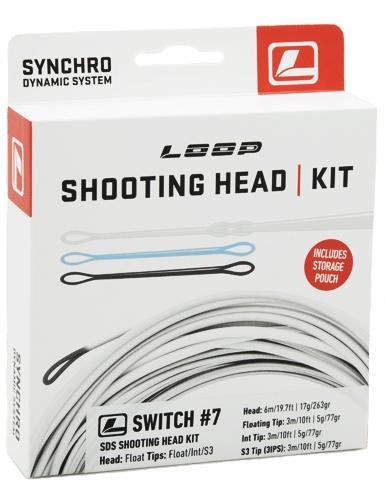 Картинка Стреляющая голова Loop SDS Synchro Switch Kit #5, Floating Belly +3 Tips (F, Int, S3) (США) от магазина Главный Рыболовный