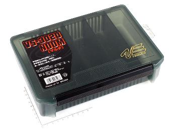 Коробка Meiho Case VS-3020NDDM Smoke BK