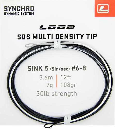 Тип Loop SDS Synchro Switch 10' Tippet #5-7 Intermediate (США)