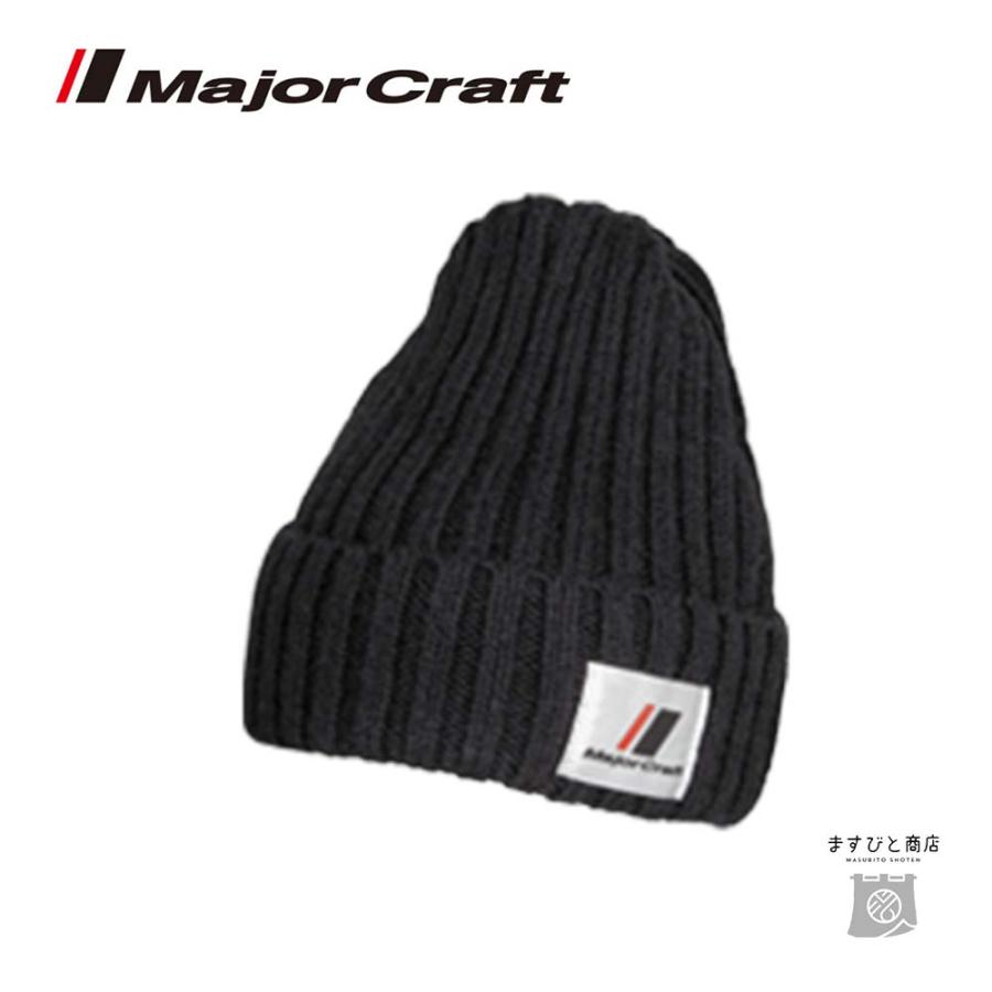 Вязаная шапка Major Craft KN20/BK