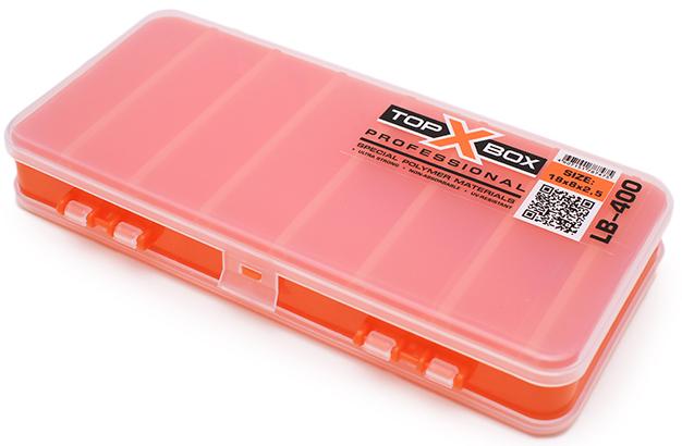 Коробка Top Box LB - 400 (18х8х2,5 cм), оранжевое основание