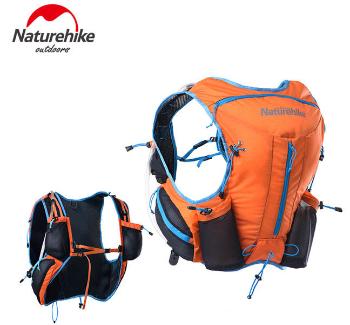 Картинка Рюкзак Naturehike Running Camping Backpack - DuoGi (12L, orange) от магазина Главный Рыболовный