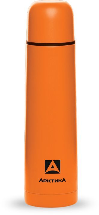 Термос бытовой "Арктика" вакуумный (для напитков), 750 мл, оранжевый