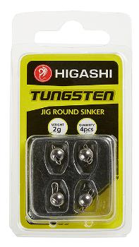 Грузила Higashi Jig Tungsten Sinker R Clear, 1 г (4 шт.)