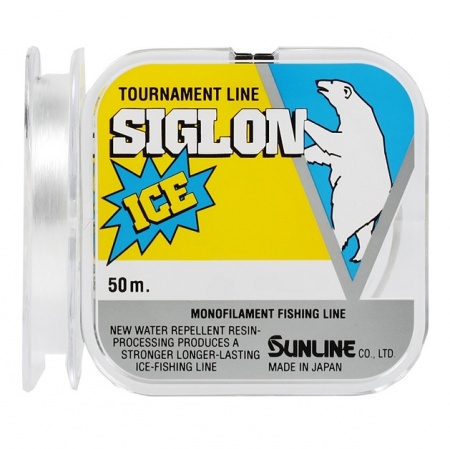 Картинка Леска Sunline Siglon Ice 50 м, 0,165 мм, 3 кг от магазина Главный Рыболовный