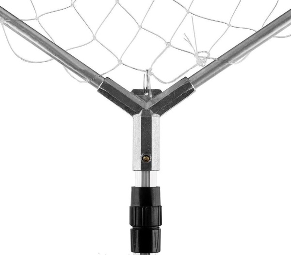 Картинка Подсачек телескопический прямоуг. Helios, сетка корд, L-2,0м/d-80 см (HS-PY-025-80) от магазина Главный Рыболовный