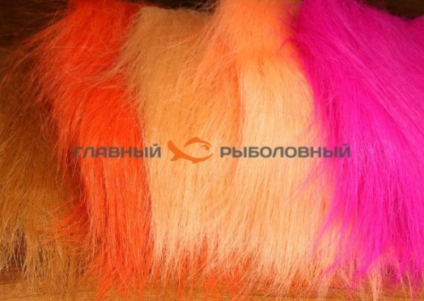 Картинка Волокна Hareline Extra Select Craft Fur, Salmon Pink (США) от магазина Главный Рыболовный