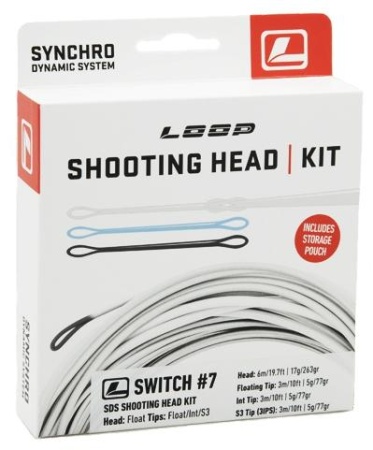 Стреляющая голова Loop SDS Synchro Switch Kit #6, Floating Belly +3 Tips (F, Int, S3) (США)