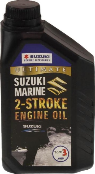 Масло для 2-тактных двигателей Suzuki Marine Ultimate TC-W3, 1 л минеральное
