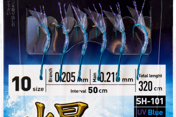 Картинка Оснастка Higashi SH-101 № 12 UV Blue от магазина Главный Рыболовный