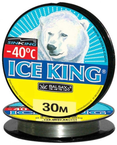 Леска Balsax "Ice King" 30м 0,18 (3,52кг) от магазина Главный Рыболовный